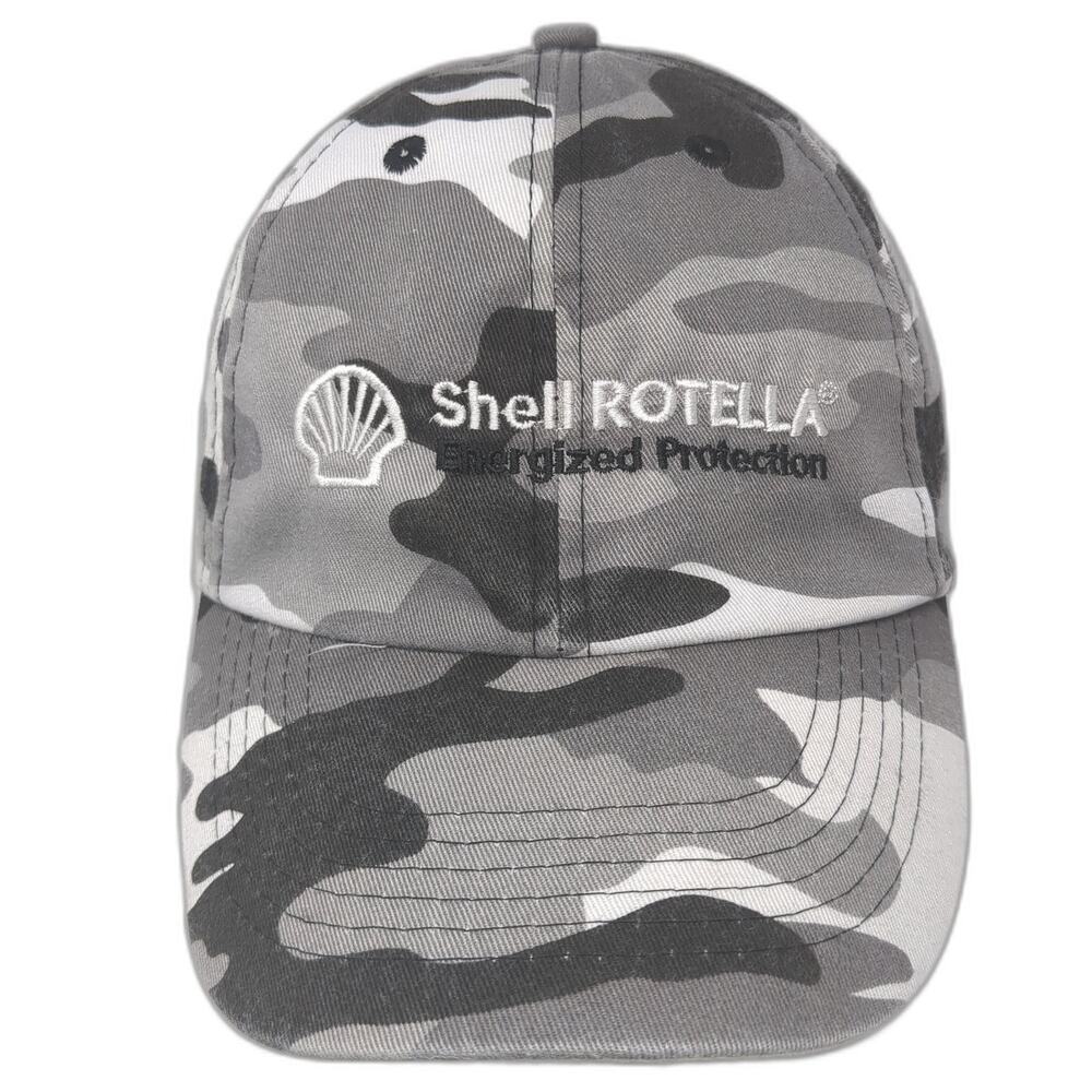 Shell Rotella Energized Protection Slideback Baseball Cap Multi One Size Camo